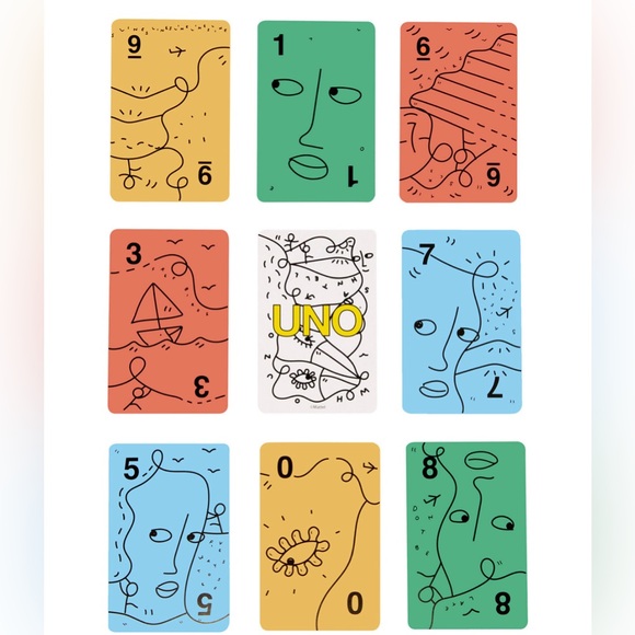 Uno Artiste Shantell Martin card game for kids, adults and family night, New - Picture 6 of 7